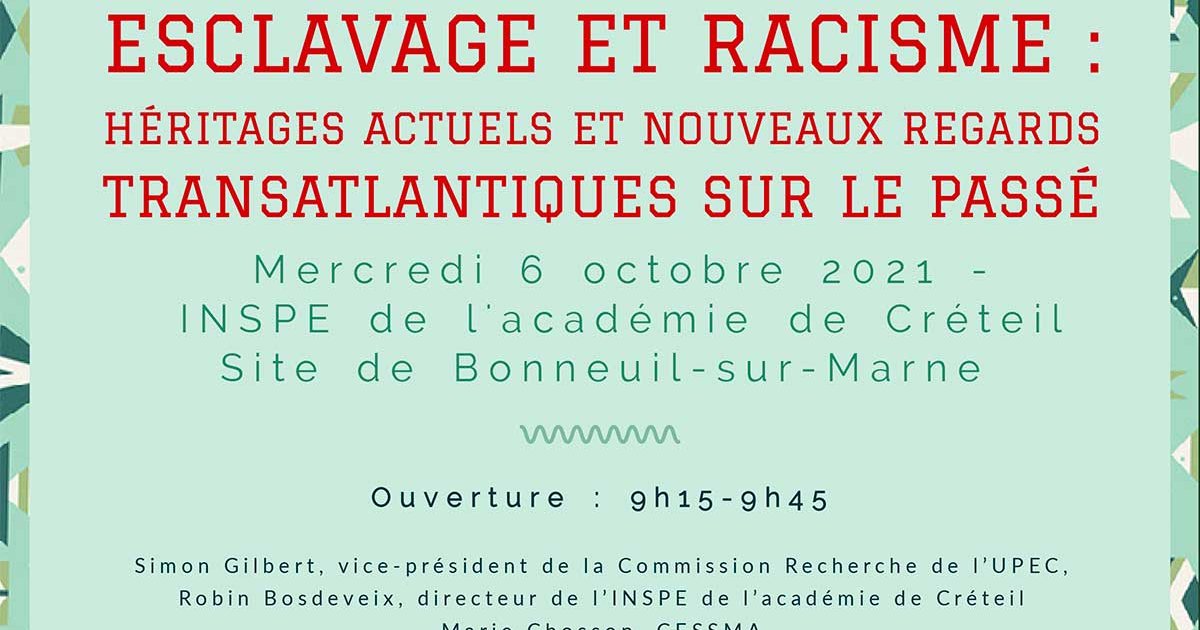 JOURNÉE D’ÉTUDES 