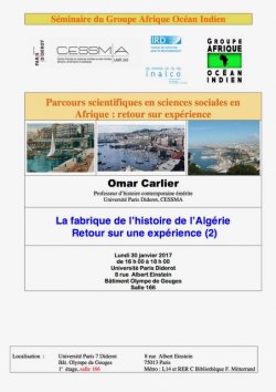 Séminaire AOI - La fabrique de l'histoire de l'Algérie