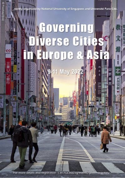 Conférence internationale « Governing Diverse Cities in Europe and Asia » 9-11 Mai 2022